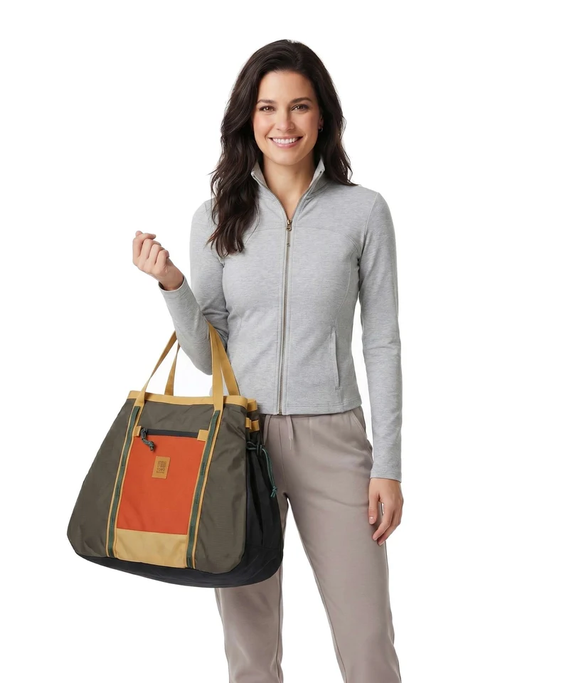 Topo Designs Mountain Gear Shopper woodland/terracotta
