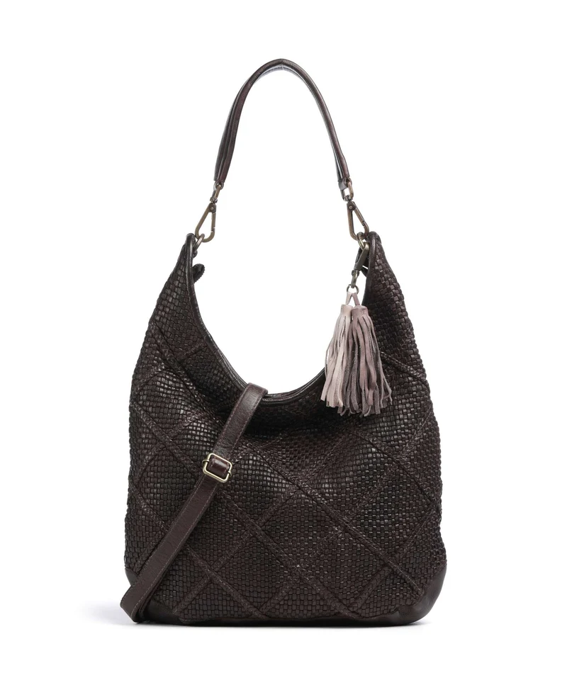 Taschendieb Wien Beatrixpark 2 Beuteltasche mokka