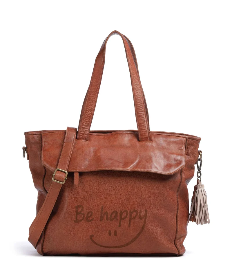 Taschendieb Wien Fröhlichgasse 1 Shopper cognac