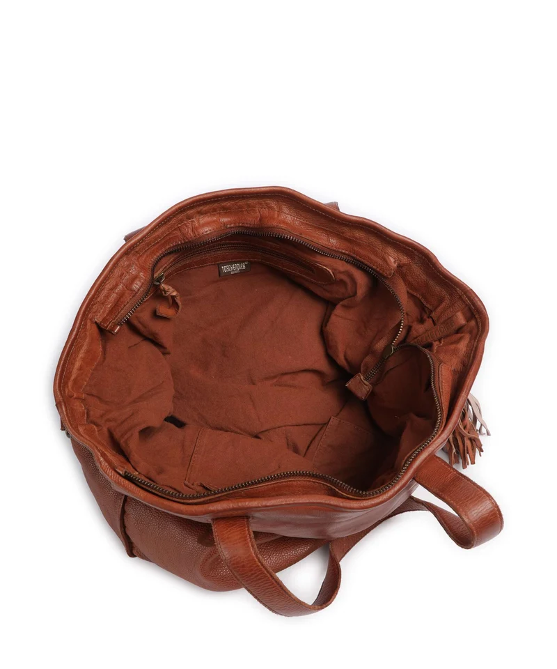 Taschendieb Wien Fröhlichgasse 1 Shopper cognac