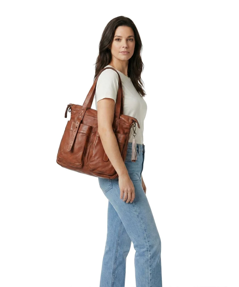 Taschendieb Wien Kohlmarkt 888 Shopper cognac