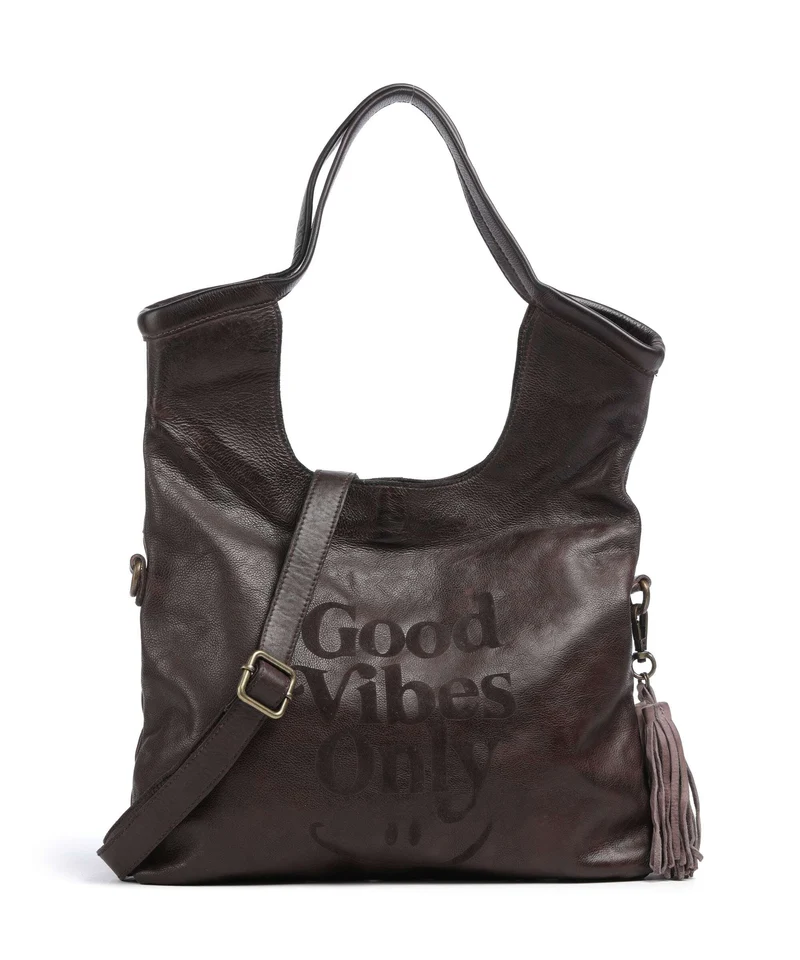 Taschendieb Wien Gutstrasse 2 Beuteltasche mokka
