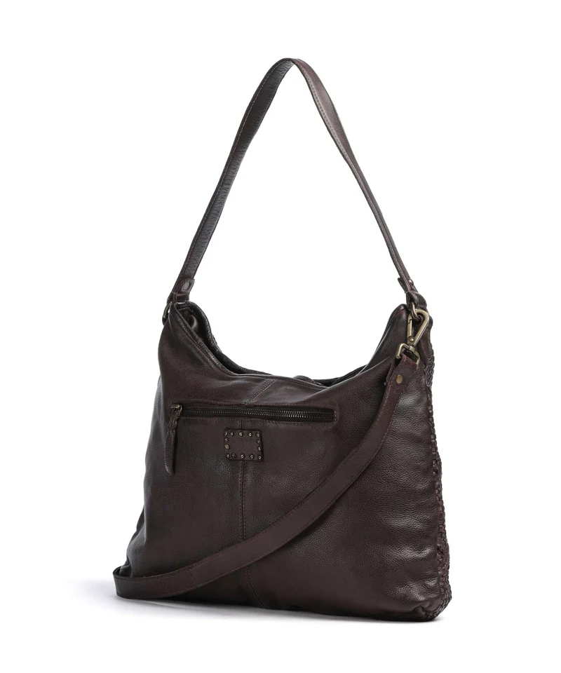 Taschendieb Wien Beatrixpark 1 Beuteltasche mokka