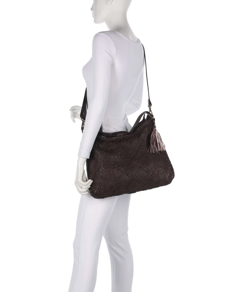 Taschendieb Wien Beatrixpark 1 Beuteltasche mokka
