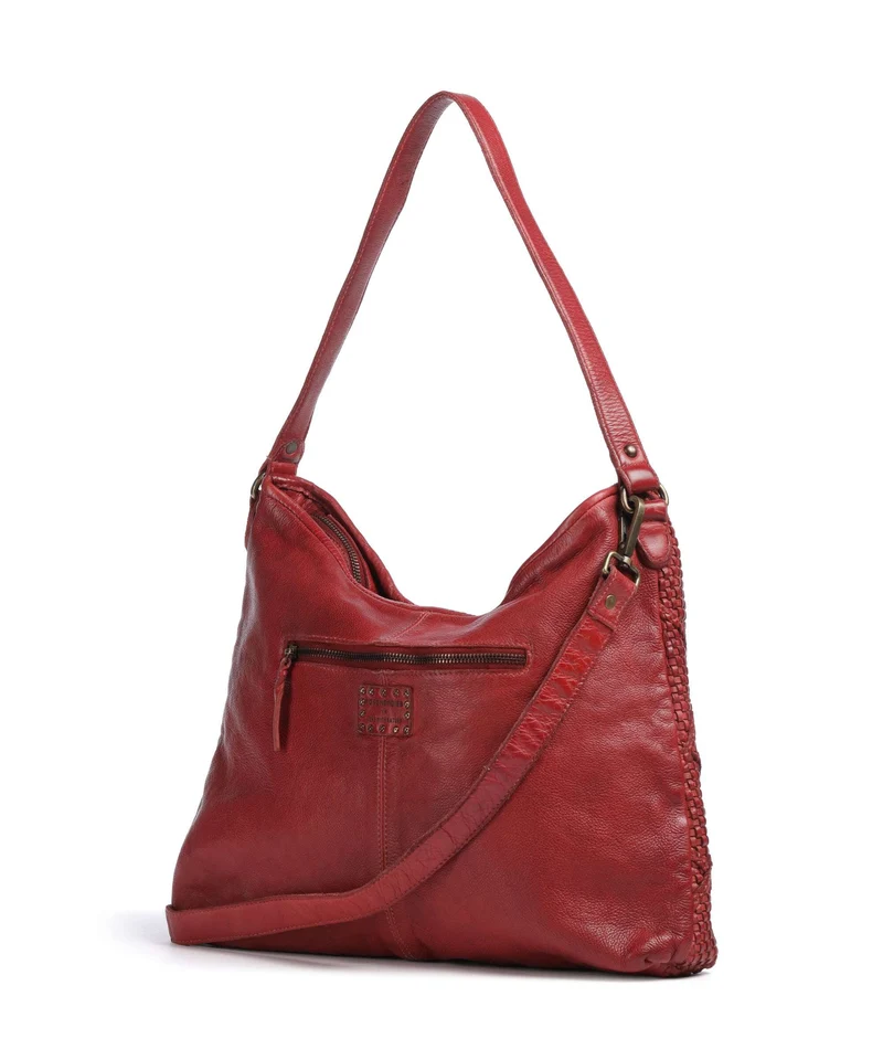 Taschendieb Wien Beatrixpark 1 Beuteltasche burgundrausch