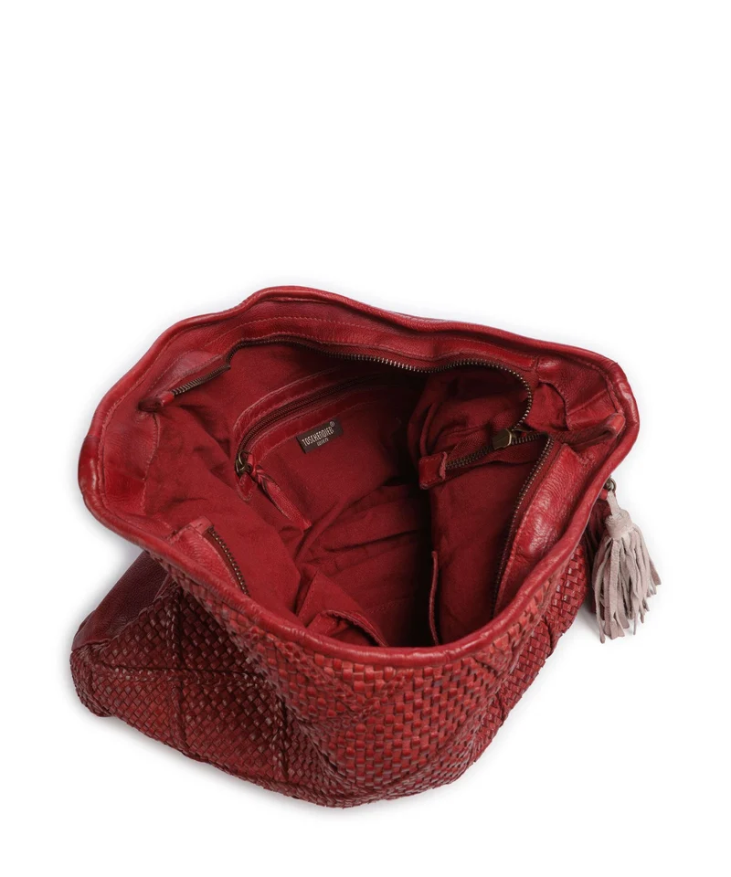 Taschendieb Wien Beatrixpark 1 Beuteltasche burgundrausch