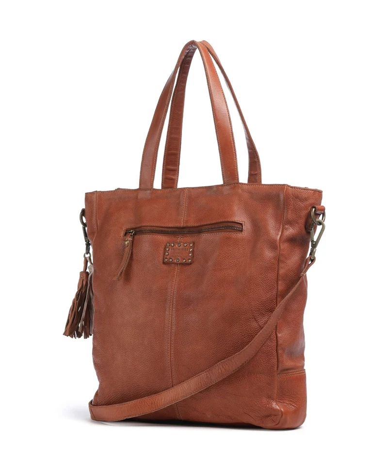Taschendieb Wien Gutstrasse 1 Shopper cognac