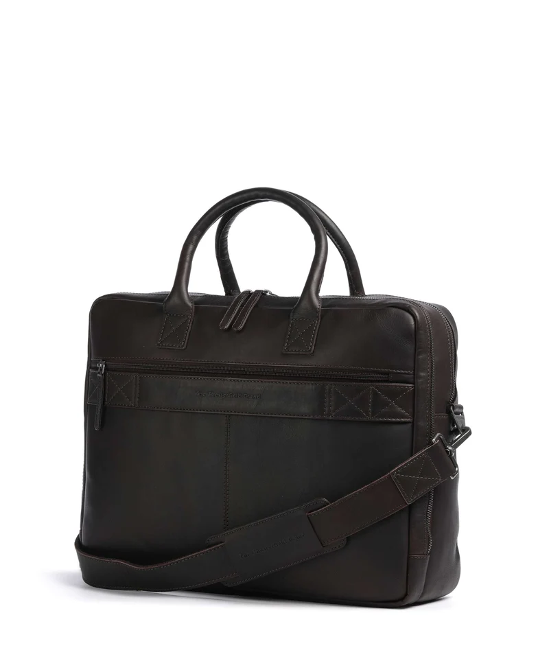 The Chesterfield Brand Wax Pull Up Cow Tacama Laptoptasche brown
