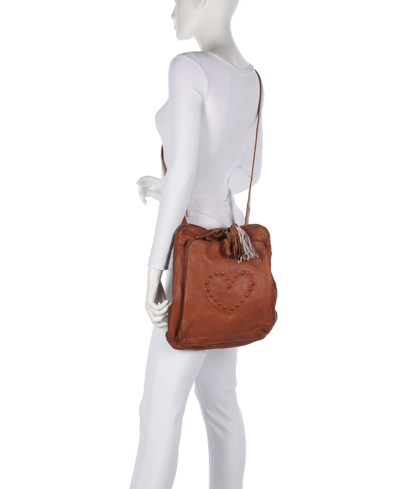 Taschendieb Wien Johnstrasse 2 Rucksack-Tasche cognac