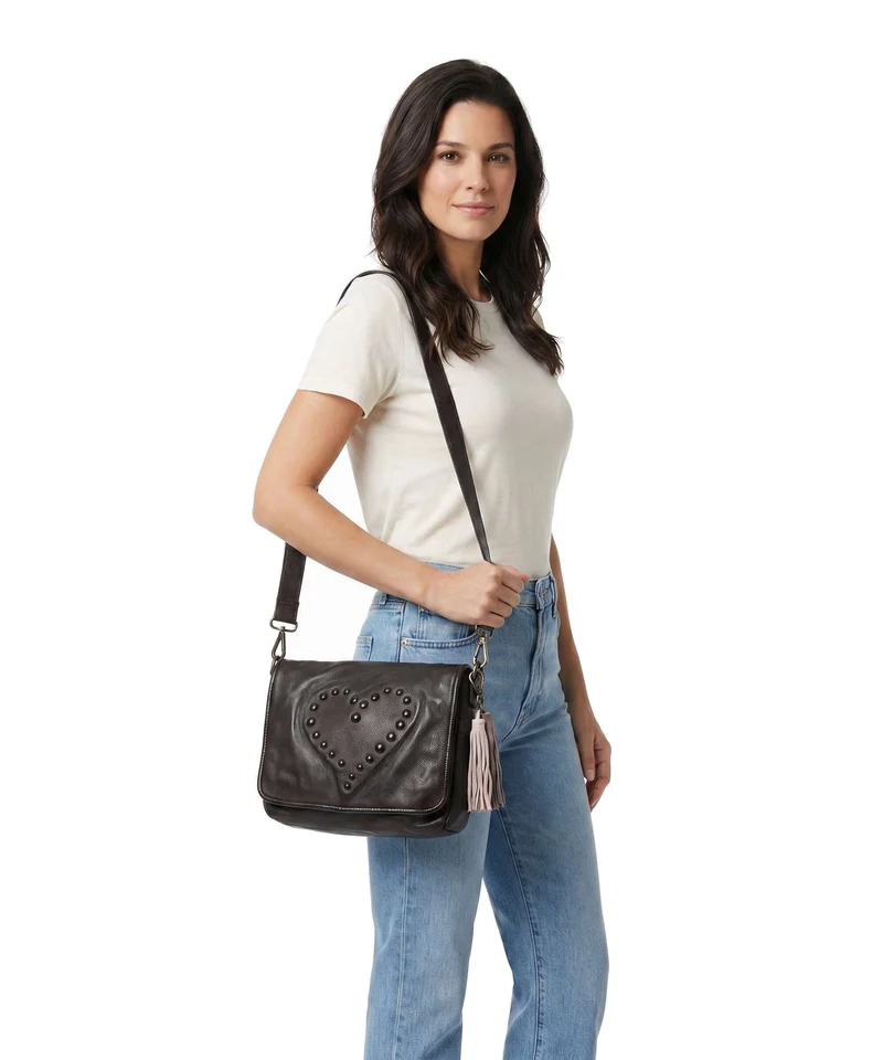 Taschendieb Wien Johnstrasse 3 Umhängetasche mokka