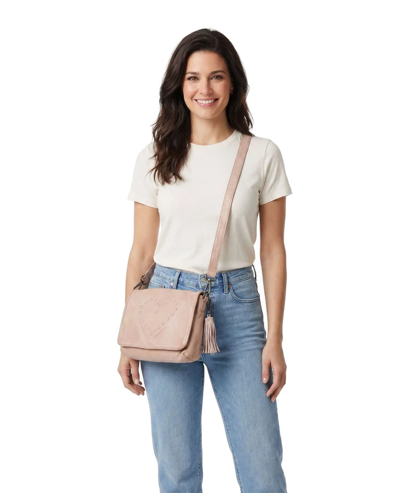 Taschendieb Wien Johnstrasse 3 Umhängetasche linen rose