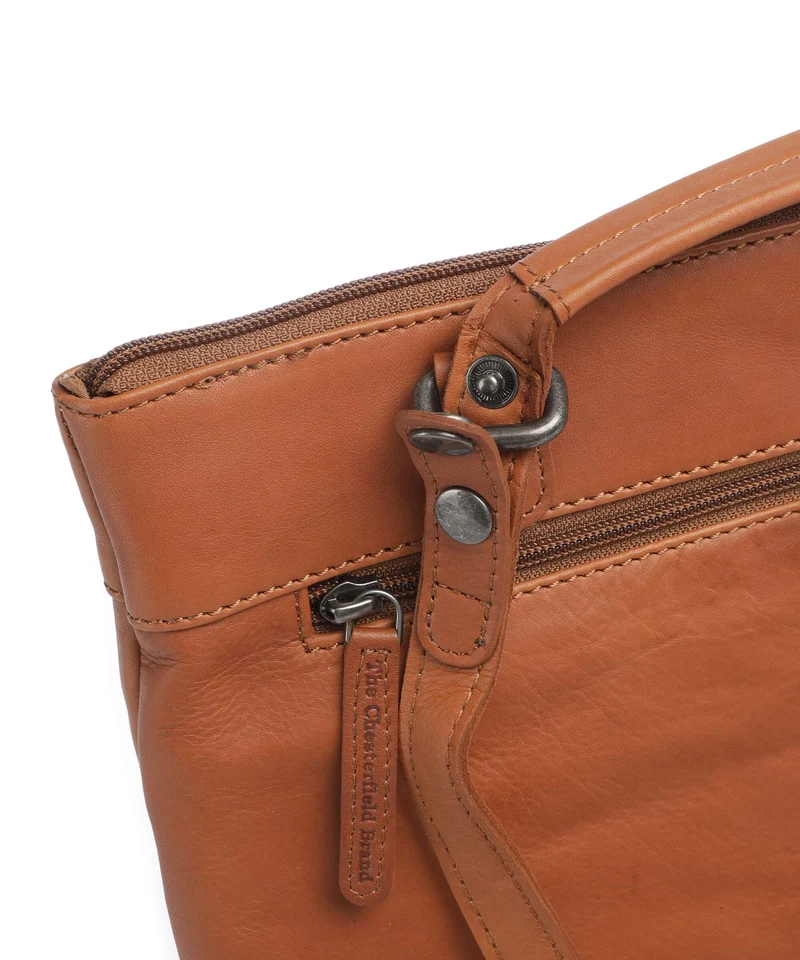 The Chesterfield Brand Wax Pull Up Cow Caldero Rucksack cognac