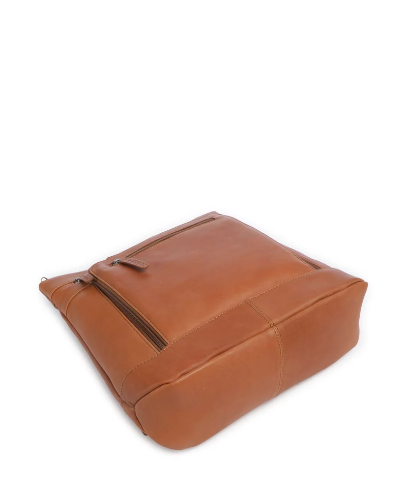 The Chesterfield Brand Wax Pull Up Cow Caldero Rucksack cognac