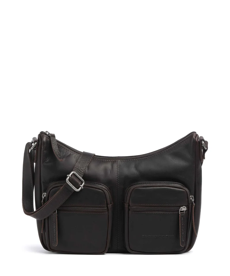 The Chesterfield Brand Wax Pull Up Cow Valenora Schultertasche brown
