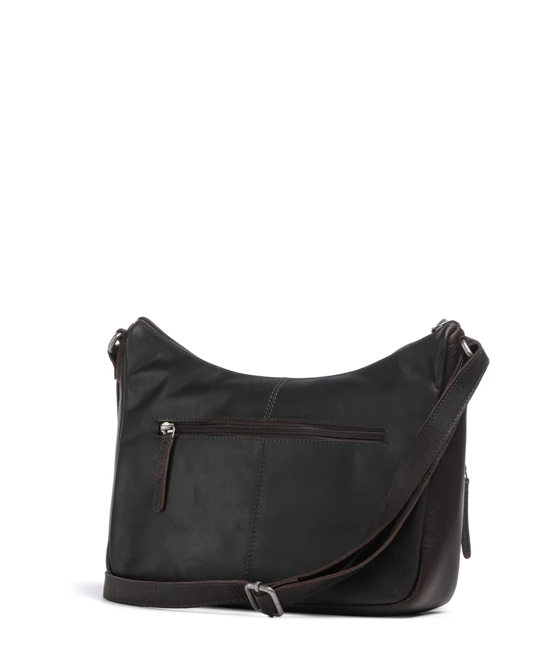 The Chesterfield Brand Wax Pull Up Cow Valenora Schultertasche brown