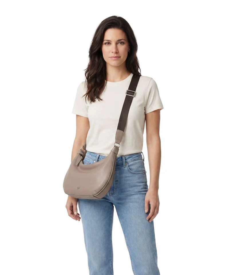 Braun Büffel Liv S Beuteltasche taupe