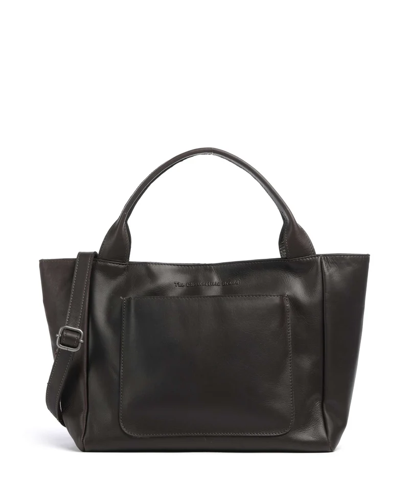 The Chesterfield Brand Wax Pull Up Cow Tenara Schultertasche brown