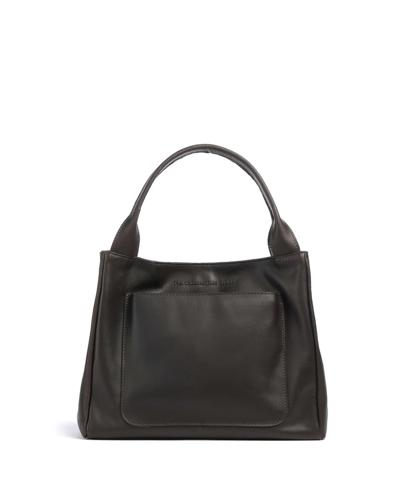 The Chesterfield Brand Wax Pull Up Cow Tenara Schultertasche brown
