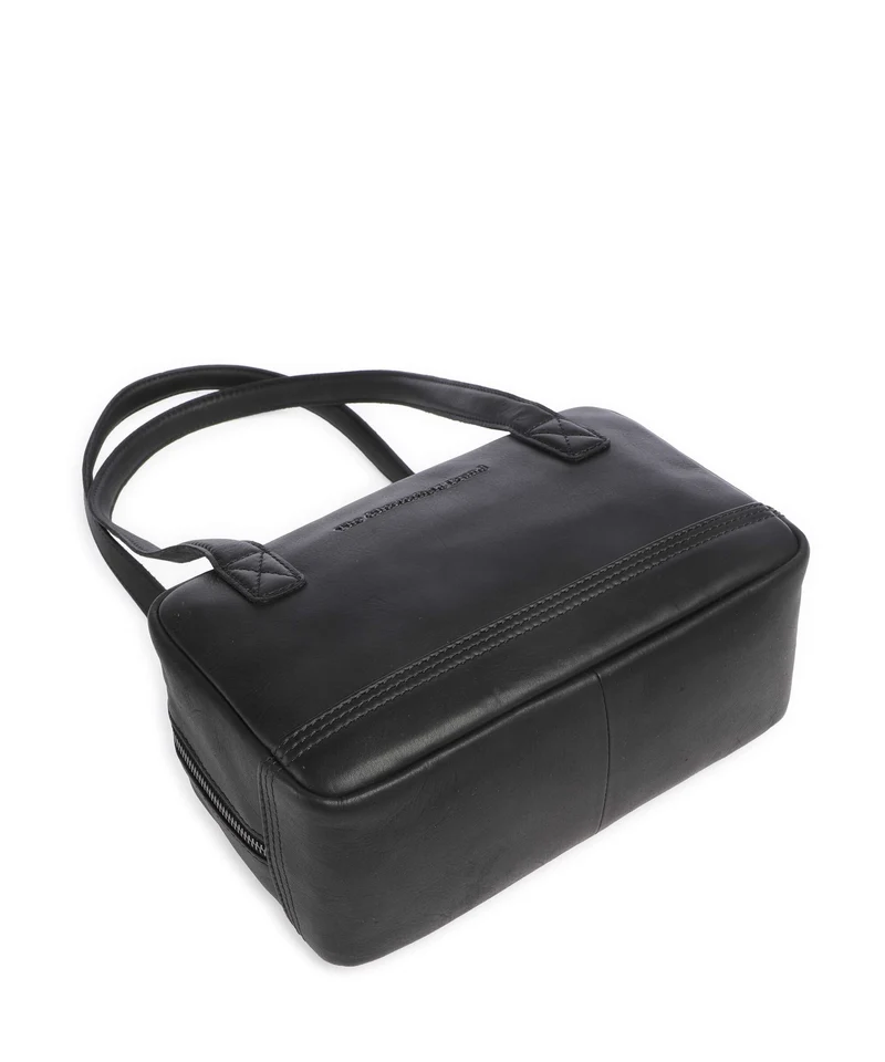 The Chesterfield Brand Wax Pull Up Cow Fenno Schultertasche black