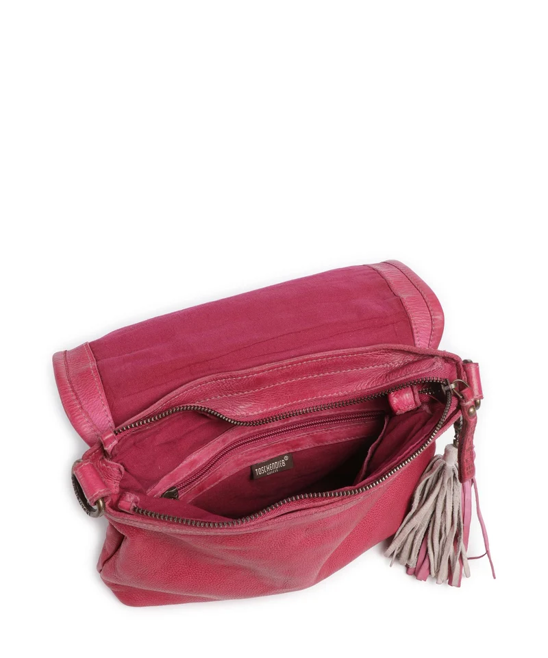Taschendieb Wien Johnstrasse 3 Umhängetasche pink power