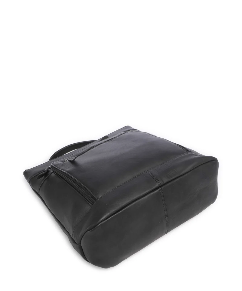 The Chesterfield Brand Wax Pull Up Cow Caldero Rucksack black