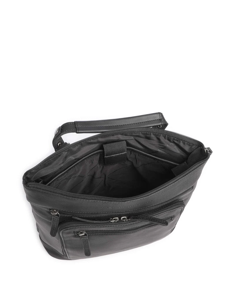 The Chesterfield Brand Wax Pull Up Cow Caldero Rucksack black