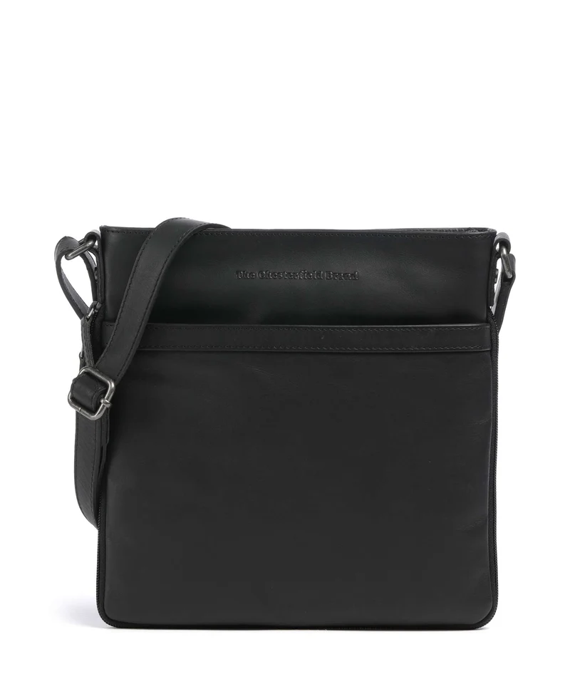 The Chesterfield Brand Wax Pull Up Cow Mirea Umhängetasche black