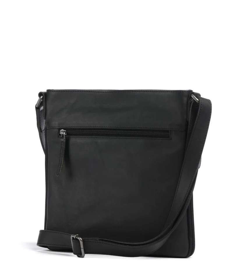 The Chesterfield Brand Wax Pull Up Cow Mirea Umhängetasche black