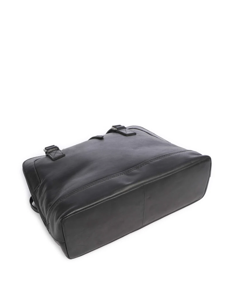 The Chesterfield Brand Wax Pull Up Cow Seron Schultertasche black