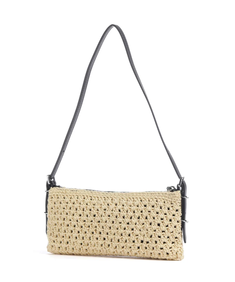 Hugo Neeko Schultertasche light beige