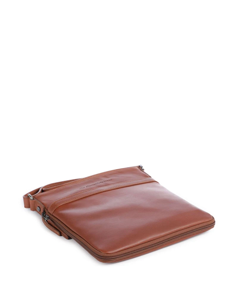 The Chesterfield Brand Wax Pull Up Cow Mirea Umhängetasche cognac