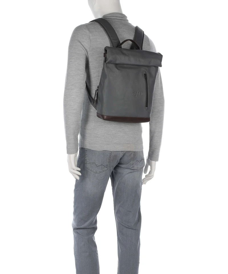 Aunts & Uncles Japan Wakayama Rolltop Rucksack pewter