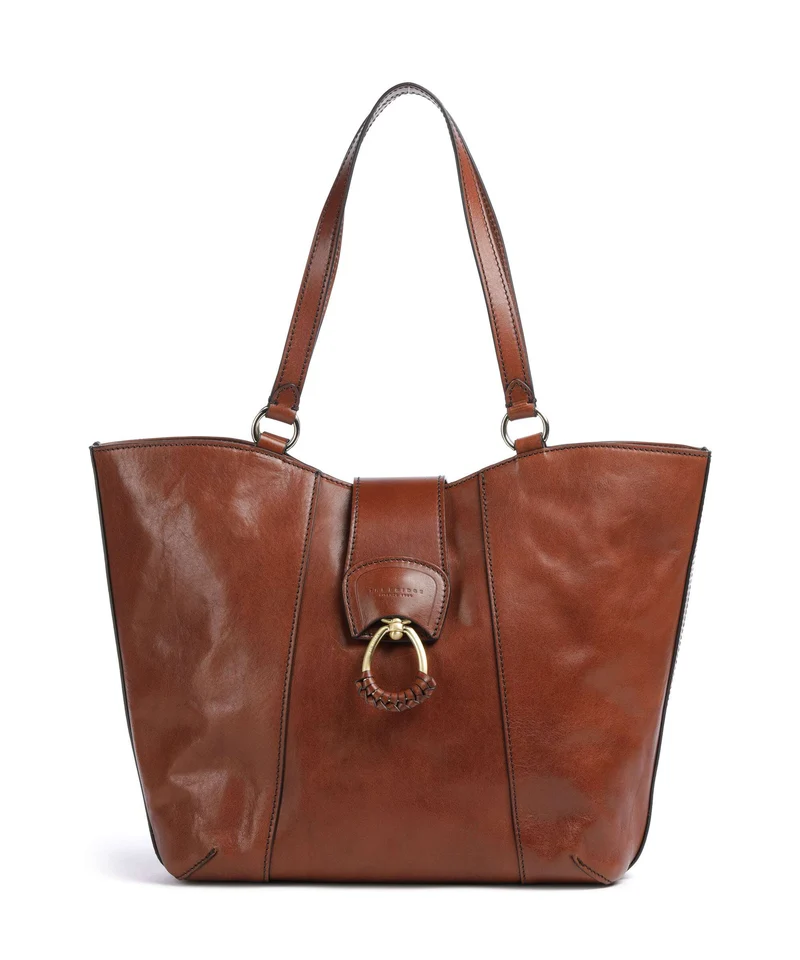 The Bridge Erica Shopper marrone