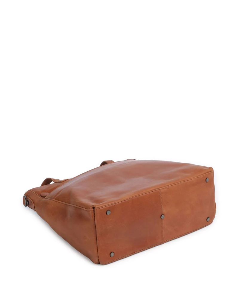The Chesterfield Brand Wax Pull Up Cow Mosel Shopper cognac