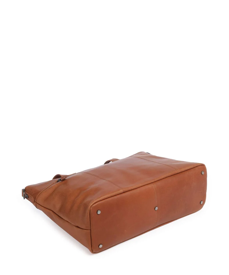 The Chesterfield Brand Wax Pull Up Cow Osira Shopper cognac