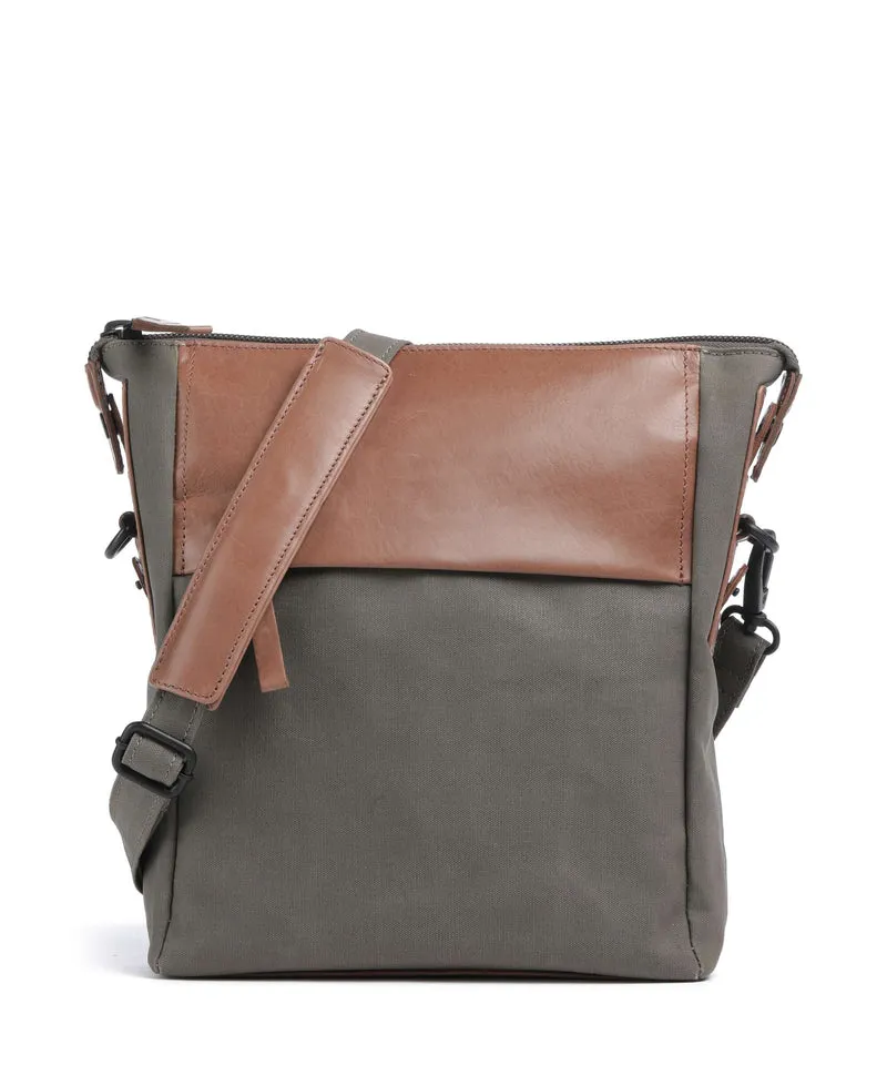 Harold's Wax Umhängetasche khaki