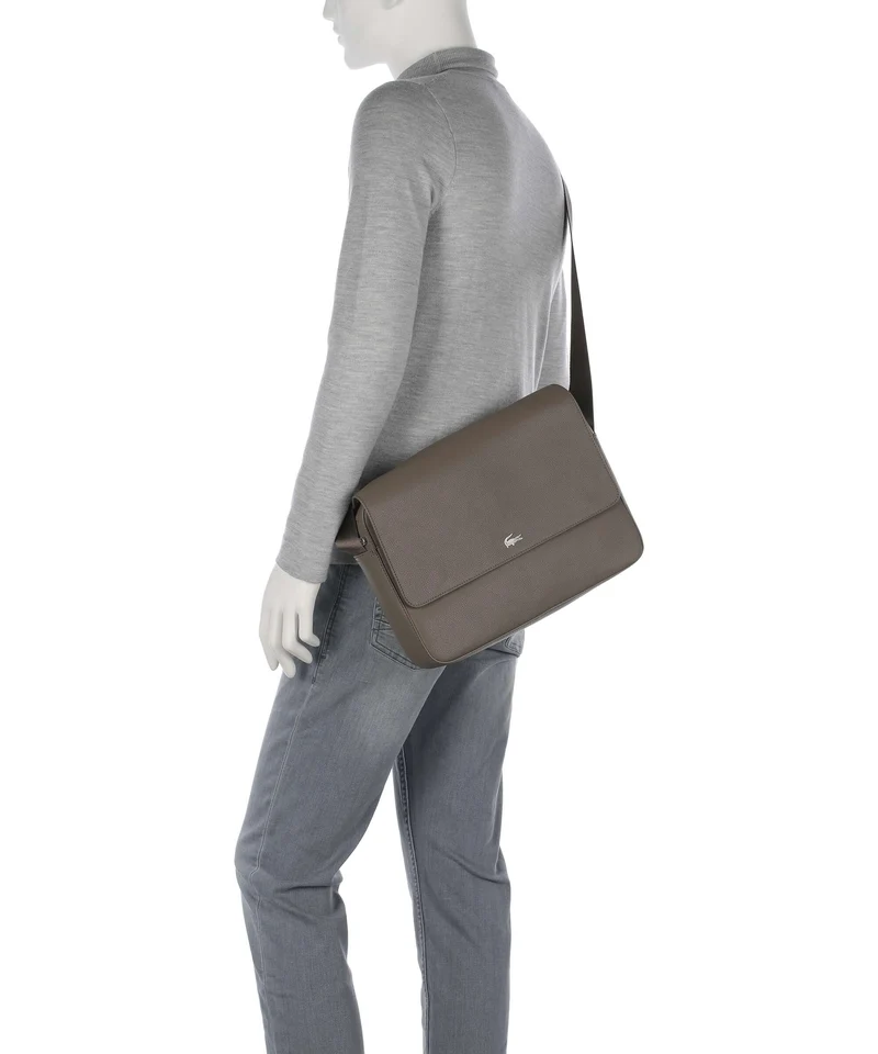 Lacoste Business Kuriertasche morel