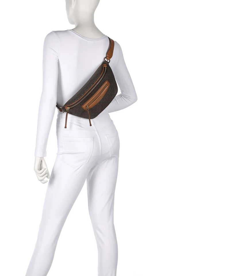 Michael Kors Jet Set Travel Medium Gürteltasche brown/acorn