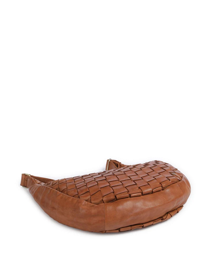 Depeche Warsaw Beuteltasche vintage cognac