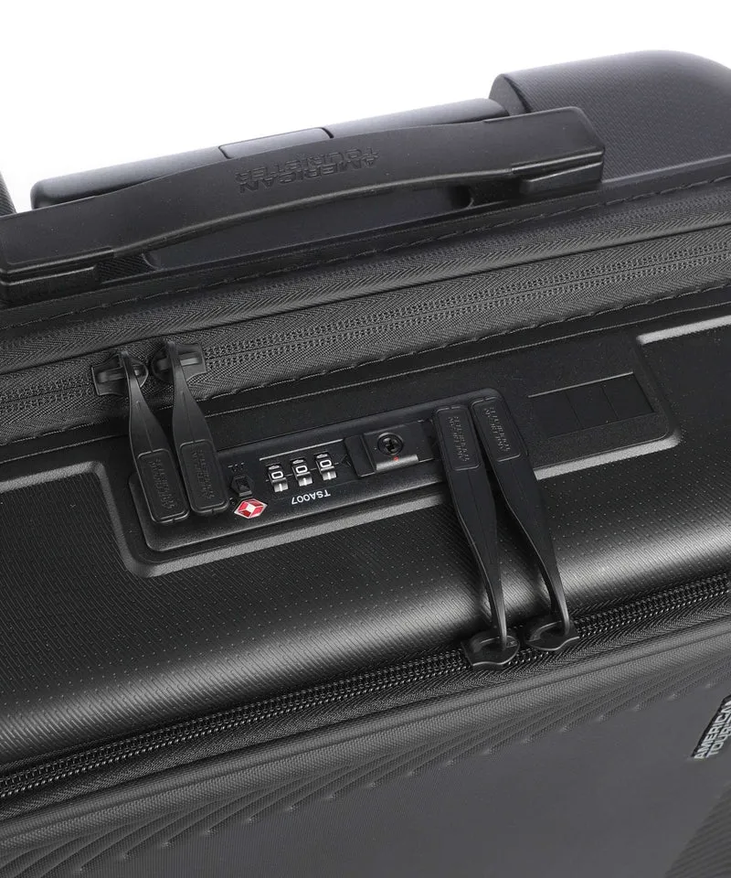 American Tourister Dashpop 4-Rollen Trolley true black