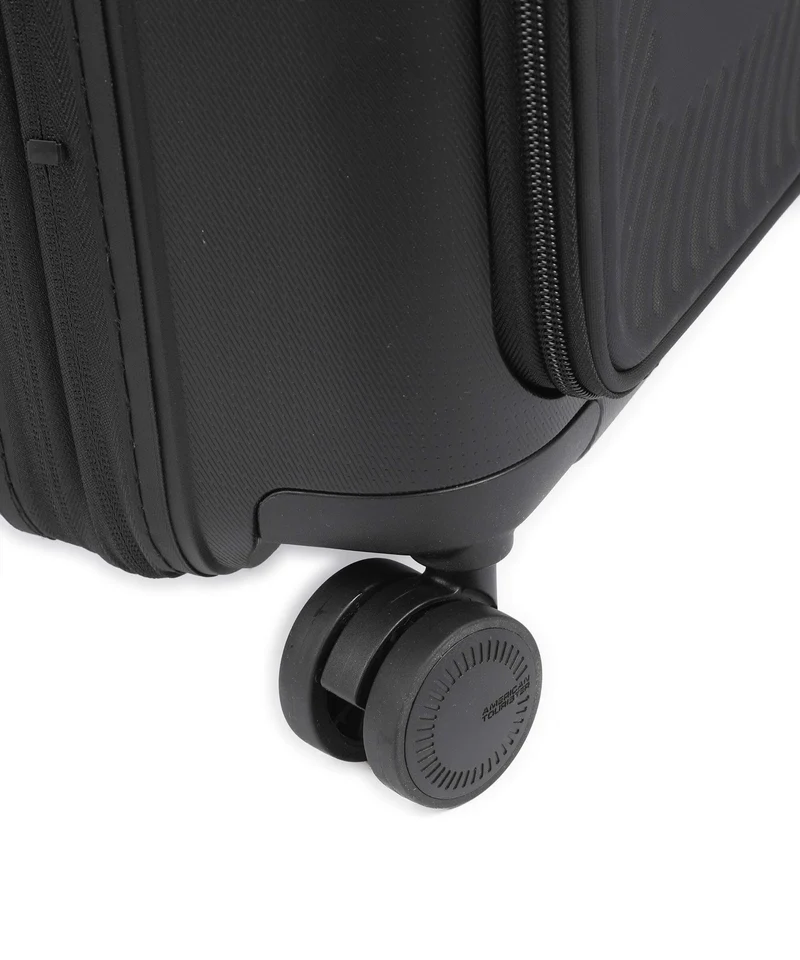 American Tourister Dashpop 4-Rollen Trolley true black