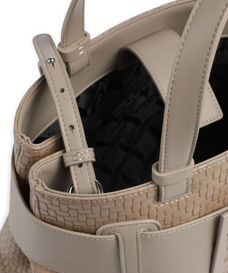 Armani Exchange Susy Soft Woven S Handtasche sand