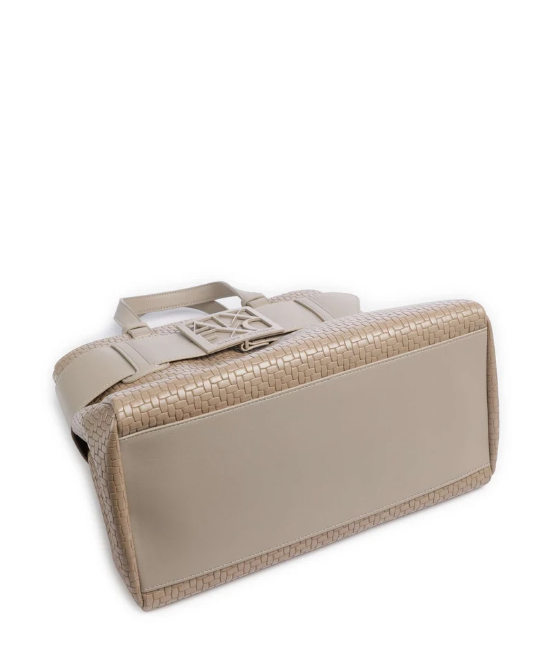 Armani Exchange Susy Soft Woven S Handtasche sand