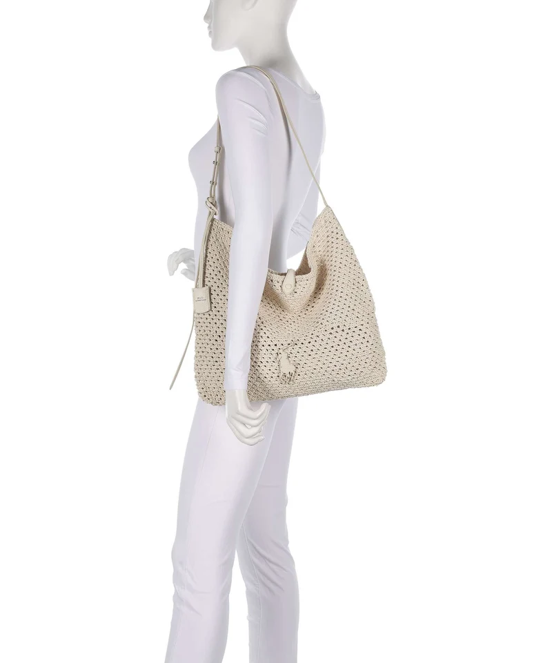 Polo Ralph Lauren Play Large Beuteltasche ivory