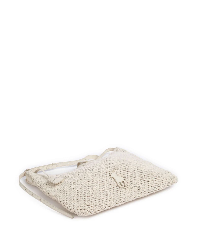 Polo Ralph Lauren Play Large Beuteltasche ivory