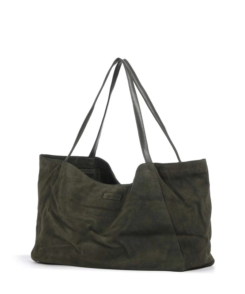 Depeche Bilbao Shopper army green