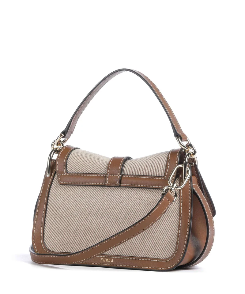 Furla Flow Mini Handtasche toni cognac
