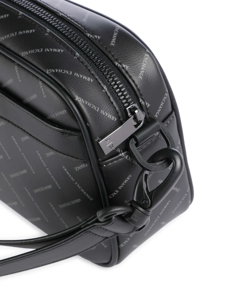 Armani Exchange Ginevra Printed Kulturbeutel black/chiseled stone