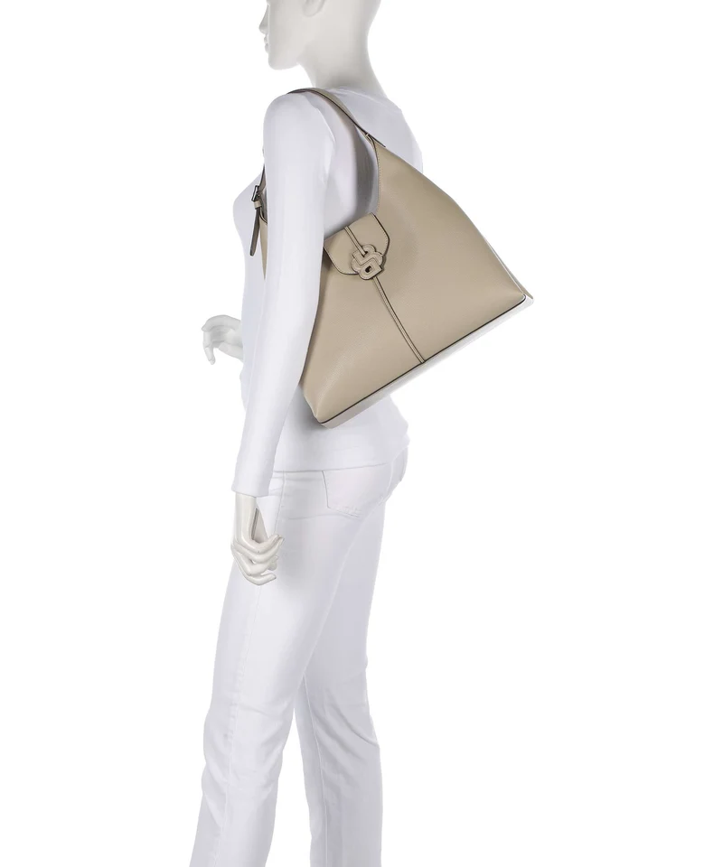 BOSS Anett Big Beuteltasche light beige