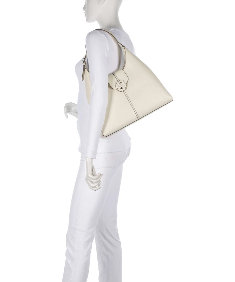 BOSS Anett Big Beuteltasche open white